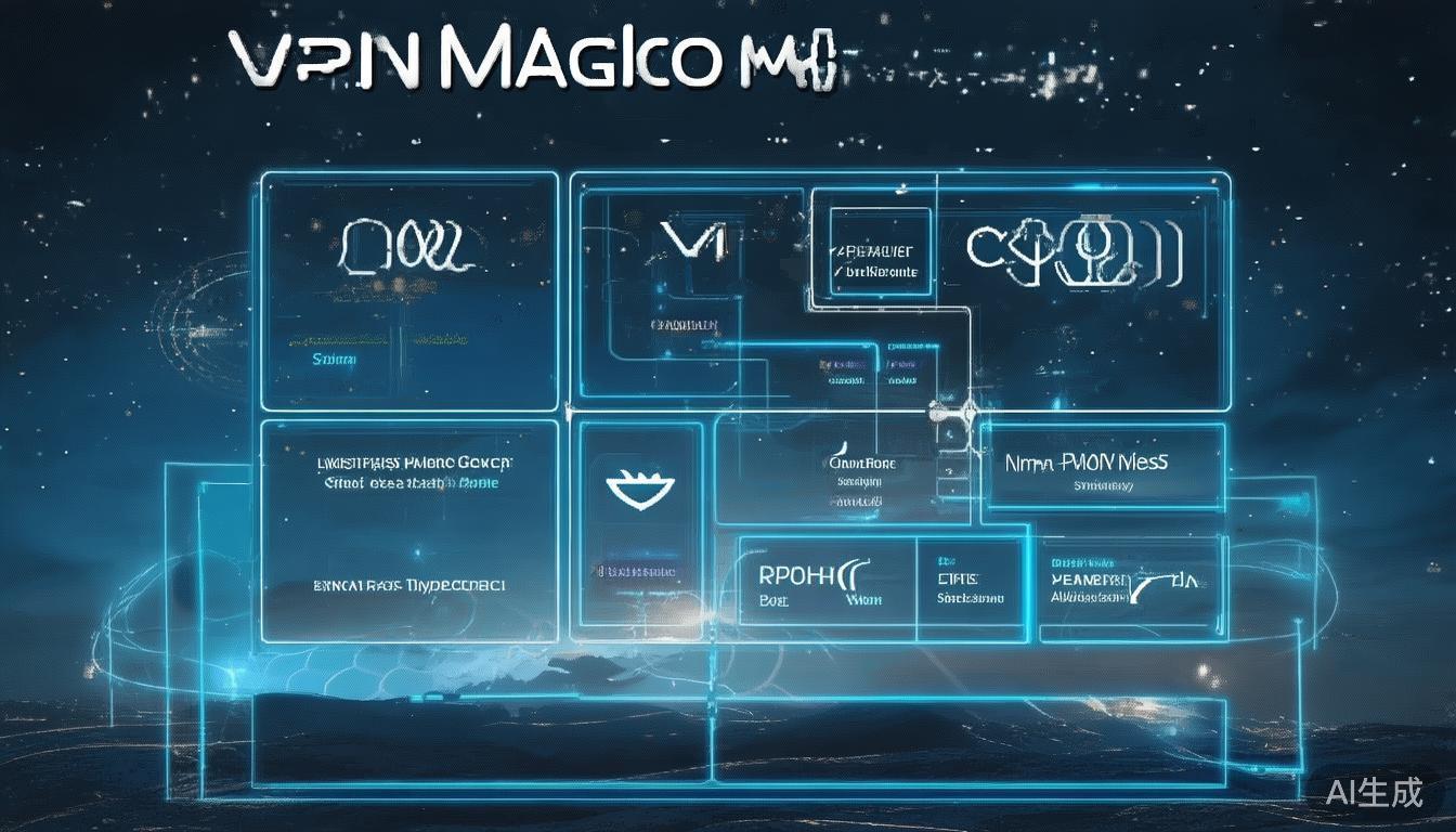 所谓的“VPN魔力象限”其实是一个行业分析模型，它