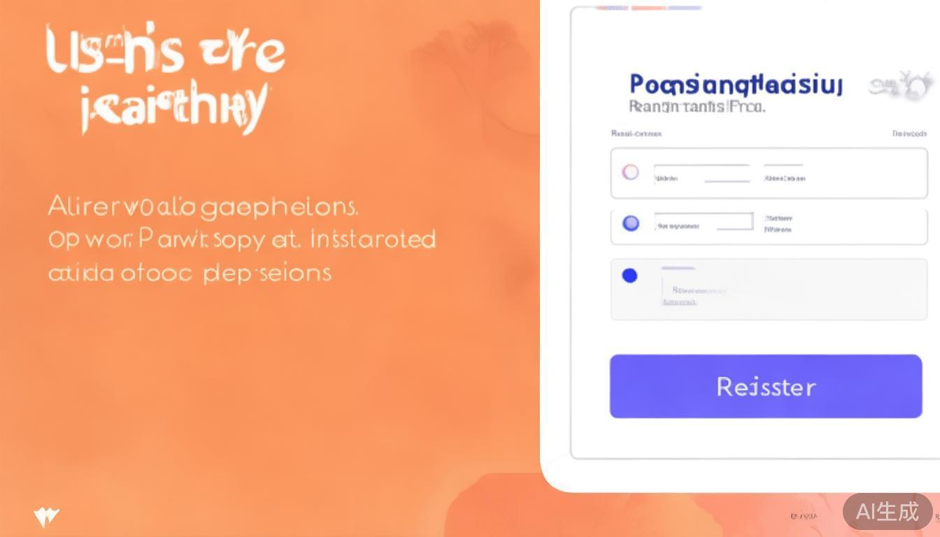 注册账号并登录
进入官网后，点击注册按钮，填写基