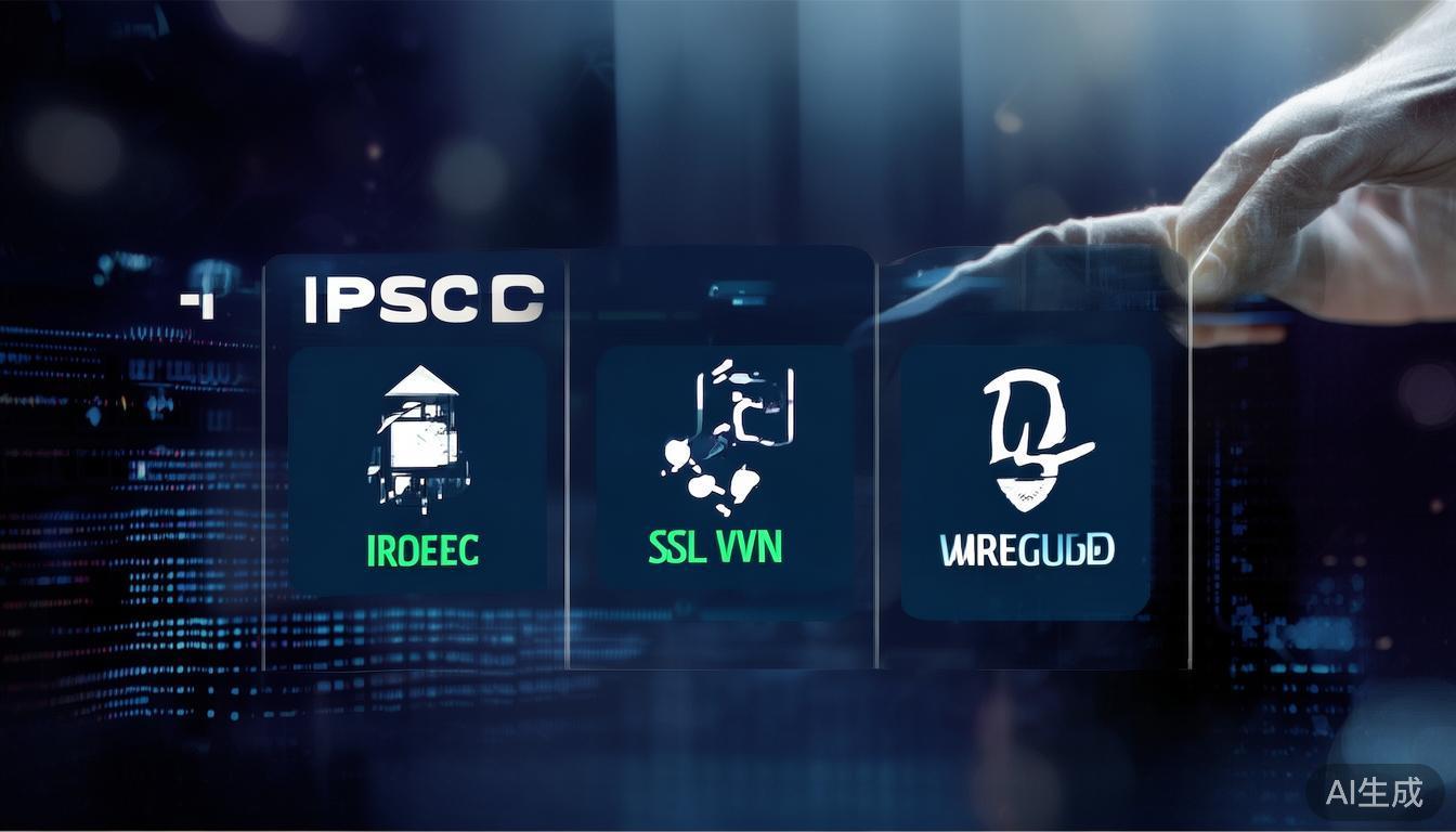 选择合适的VPN协议：常用的协议包括IPSec、S