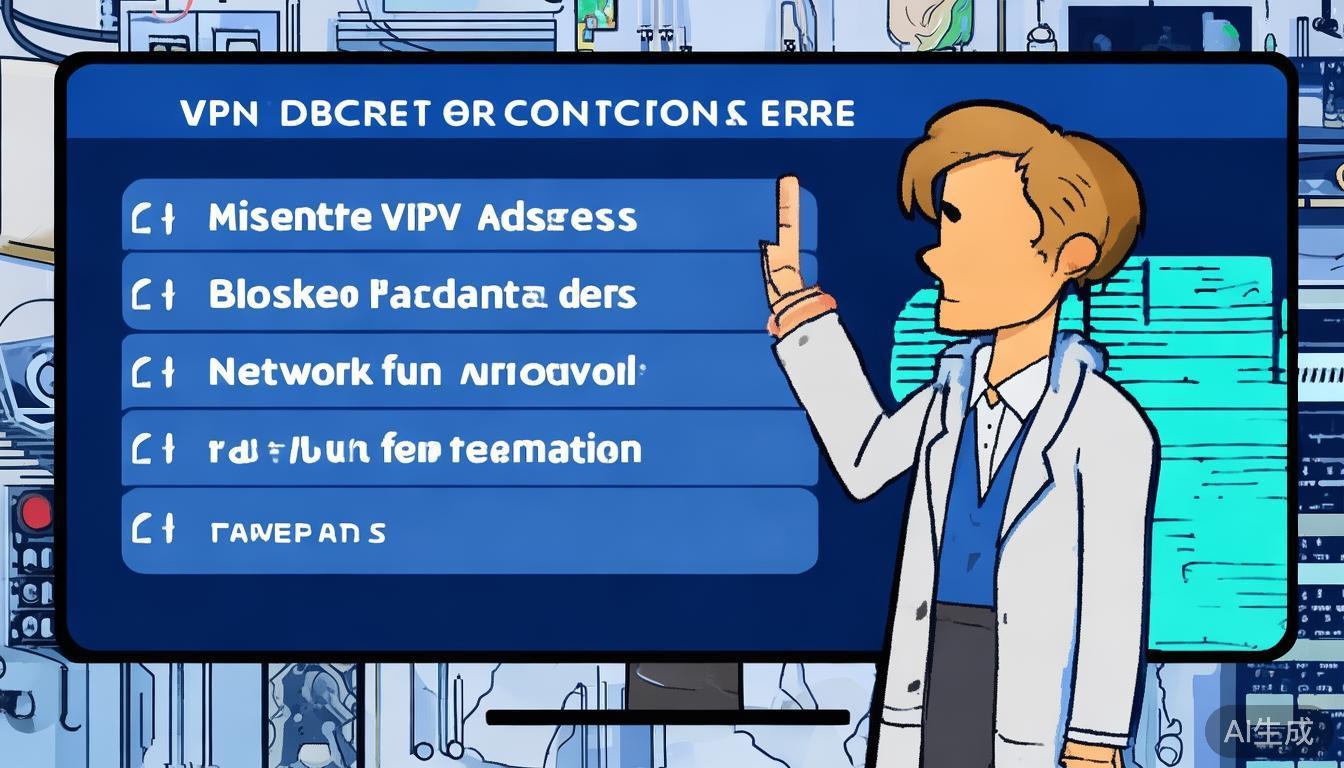 为什么连接不上VPN？&nbsp;可能原因包括VPN地址填写